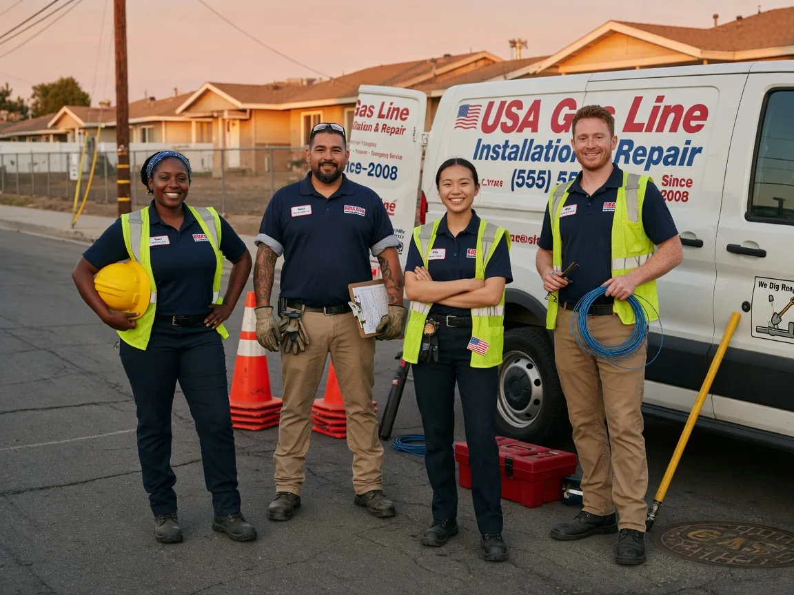 Gas Line Installation company in Donovan, IL